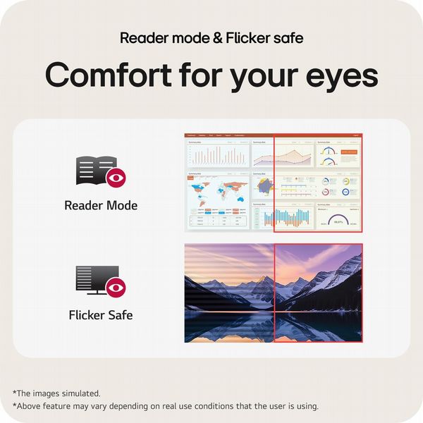 LG 22U401A-B 21.5-inch Full HD 100Hz Monitor