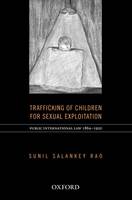 Trafficking of Children for Sexual Exploitation