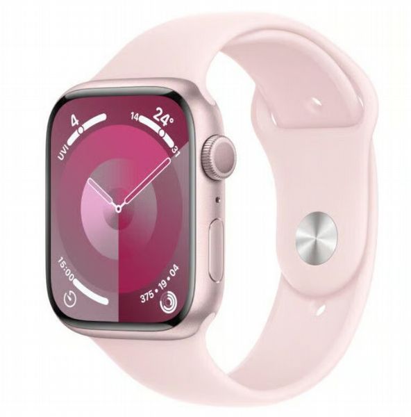Refurbished Apple Watch S9 41mm Pink case, Pink Strap. Grade A